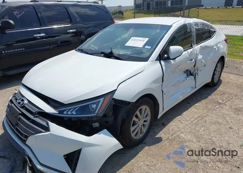 2020 Hyundai Elantra Eco из США, поврежденный, VIN 5NPD94LA2LH599767